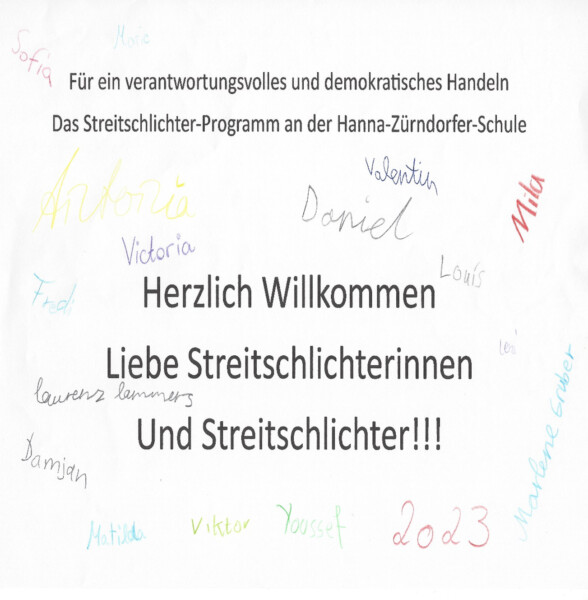 28 03 2023 Start Der Streitschlichter Innen Ausbildung Hanna